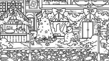 Cats Hidden in Jingle Jam Image