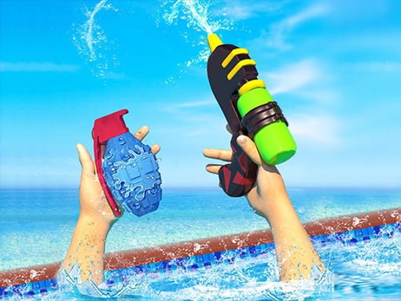 CRAZY WATER PARK WAR Game Cover