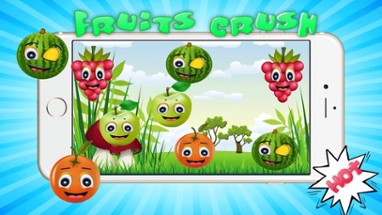 Fruit Crush Bump - puzzle match 3 fruit for kids Image