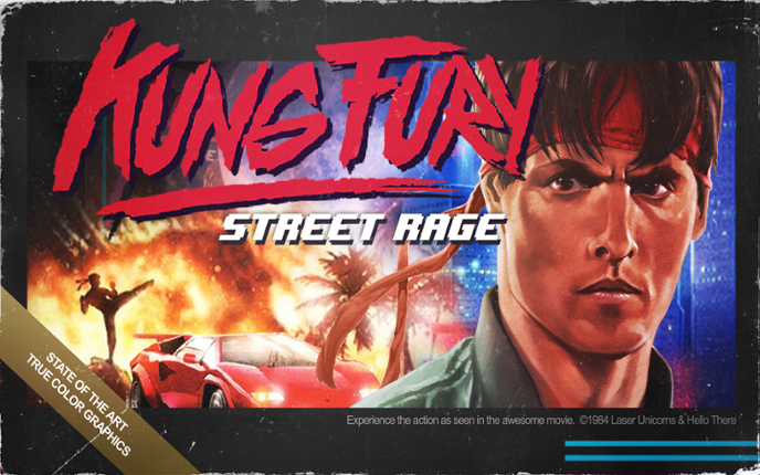 Kung Fury: Street Rage Game Cover