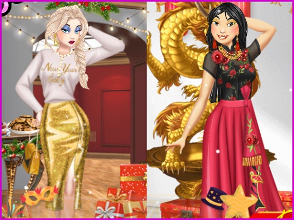 New Year Party Challenge Dress Game Cover