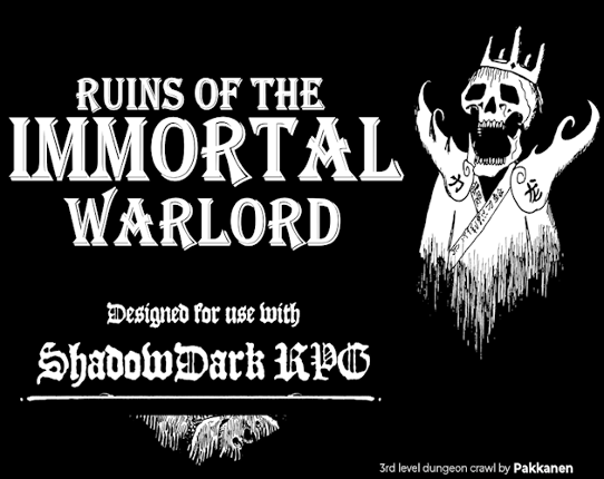 Ruins of The Immortal Warlord Game Cover