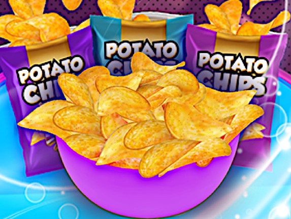 Tasty Potato Chips maker Girls Game Cover
