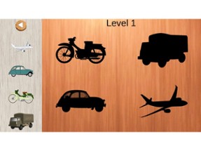 Vehicles For Toddlers - Puzzle Image