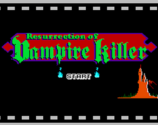 Resurrection of Vampire Killer Web Game Cover