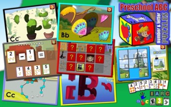 Preschool ABC Number and Letter Puzzle Game Image