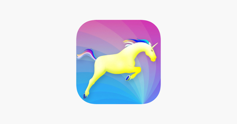 Unicorn dash : Magical Sky run Game Cover