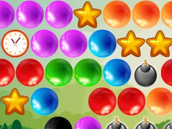 Bubble Shooter Stars Game Cover