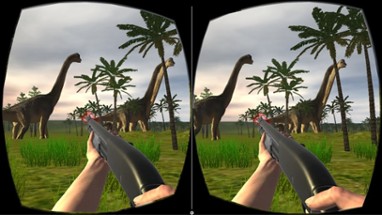 Dinosaurs Hunting VR Cardboard Image