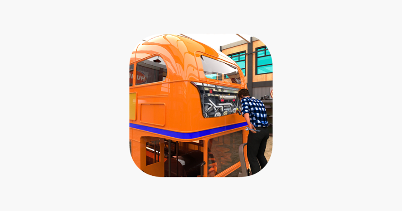 Double Decker Bus Mechanic Sim Game Cover