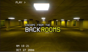 Escape From The BackRooms Image