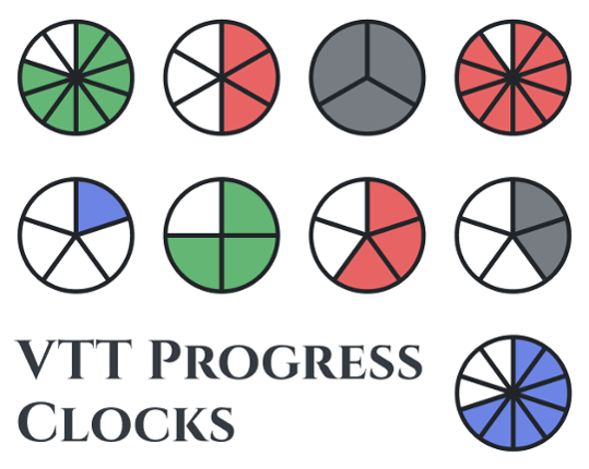 VTT Progress Clocks Game Cover