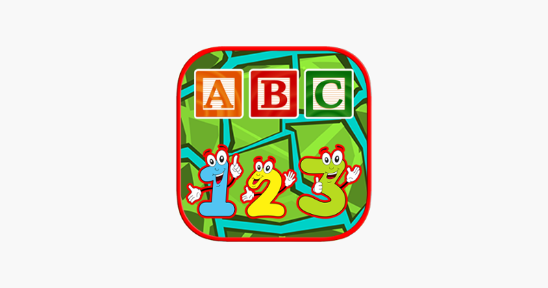 ABC Letter and 123 Number Memory Match for Kids Game Cover