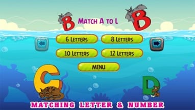 ABC Letter and 123 Number Memory Match for Kids Image