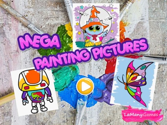 MEGA PAINTING PICTURES Game Cover