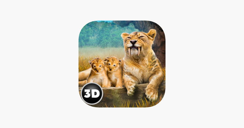 Sabertooth Tiger Survival Simulator Game Cover