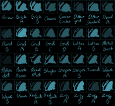 Dithering brushes for PaintToolSai Image