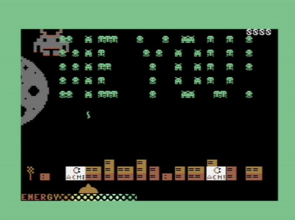 Tiny Invaders -  Francesco Clementoni - C64 Game Cover