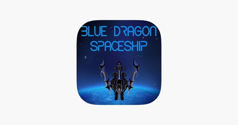 Blue Dragon Spaceship Alein Galaxy War Game Cover