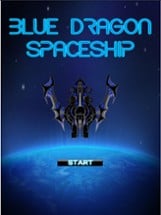 Blue Dragon Spaceship Alein Galaxy War Image