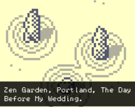 Zen Garden, Portland, The Day Before My Wedding Image