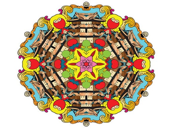 Mandala coloring book for adults and kids Game Cover