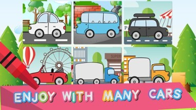 Mini Car Coloring - The painting car games Image