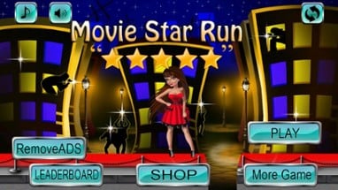 Movie Star Run - Makeover Girl Running Image