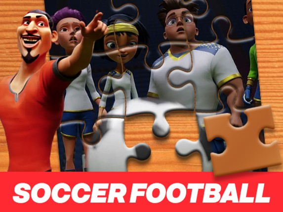 The soccer Football Movie Jigsaw Puzzle Game Cover