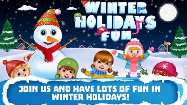 Winter Holidays Vacation Fun Image