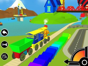 3D Toy Train - Free Kids Train Game Image