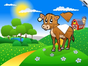 Abby Shape Puzzle – Baby Farm Animals and Insect Image