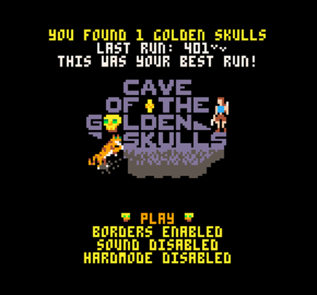 Cave Of The Golden Skulls Game Cover