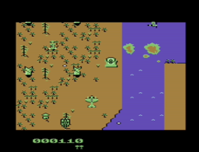 Mediterranean Air War (MAW) - C64 Image