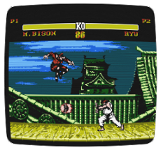 Street Fighter II NE (NES DEMO) Image