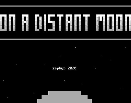 On A Distant Moon Game Cover