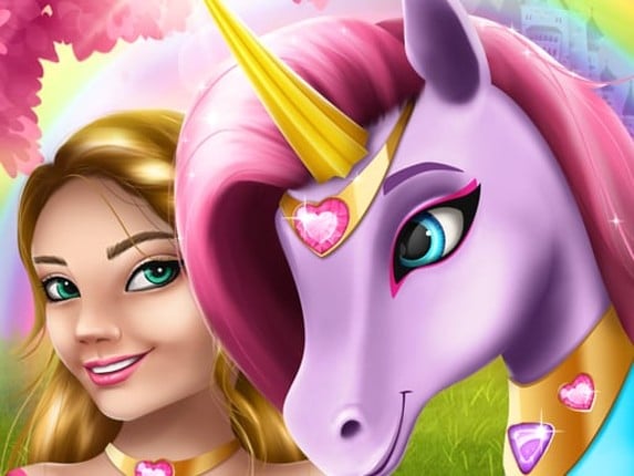 Unicorn Fashion dress up girls Game Cover