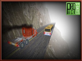 Diesel Truck Driving Simulator - Dodge the traffic on a dangerous mountain highway Image