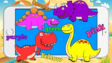 Fun Dinosaur : Coloring Quiz Puzzle Games For Kids Image