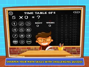 Learning Times Tables For Kids Image