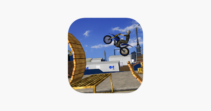 Mega Ramp Stunt Rider Game Cover