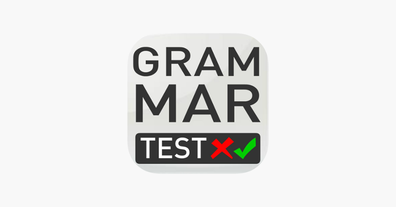 My English Grammar Test! Game Cover