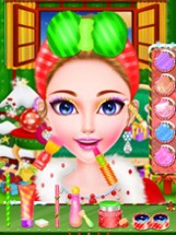 Princess Christmas Makeup Image