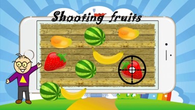 Shooting Crush Fruits - puzzle games for kid free Image