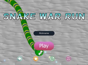 Snake War Run - eat color games Image