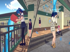 Anime High School Girl Life 3D Image