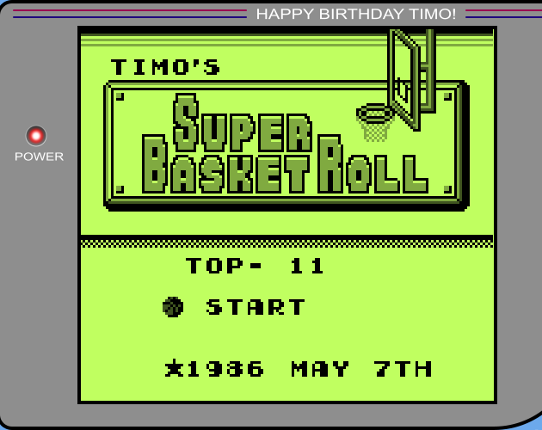 Super Basket Roll Game Cover