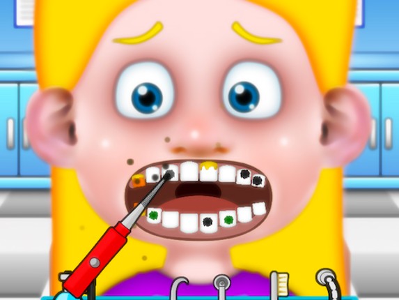 Little Dentist For Kids Game Cover