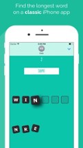 Longest Word Free — Game Extension for iMessage Image