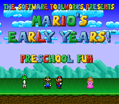 Mario's Early Years! Preschool Fun Image